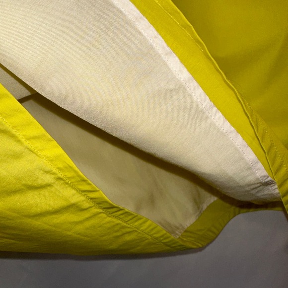 Maria McManus Mini Cocoon Dress Lemongrass Voile Sz XS Shift Tunic Yellow $590 - Picture 10 of 15